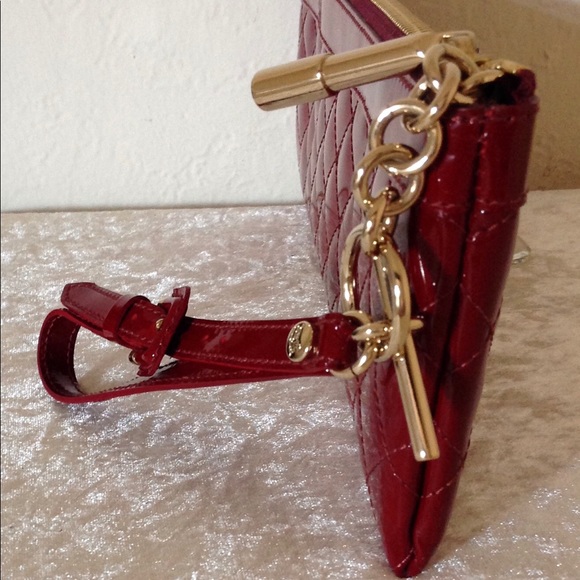 Red Burberry Clutch - Picture 3 of 4